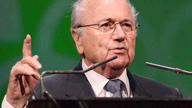 Blatter glosses over protests, says FIFA 'stronger'