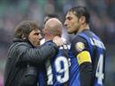 Cambiasso only gets one-match ban for horror tackle