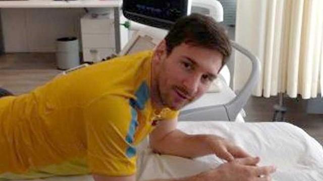 Messi : une chance sur deux de rechuter