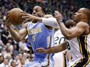 Nuggets ease past Jazz