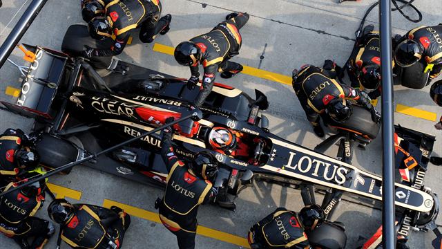 Les mécaniciens de Lotus s'entraînent aussi dans leurs chambres d'hôtel