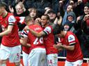 Wenger happy with battling Gunners