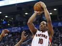 Raptors deal Hawks blow