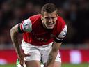 Wilshere in half-time tunnel bust-up with Mirallas
