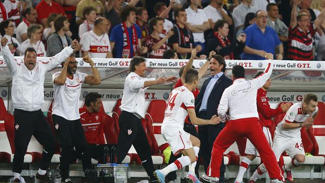 Stuttgart set up German Cup final with Bayern