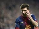 Barcelona's Messi benched for Bayern clash