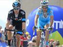 Wiggins struggles as Hesjedal loses time on rainy Giro