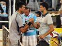 Dimitrov stuns Djokovic, Federer through in Madrid
