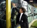 Juventus win marred by fan trouble