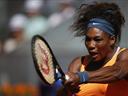'Boring' Serena to face Sharapova in Madrid final