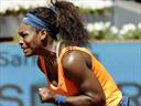 Serena subdues Sharapova to defend Madrid title