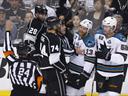 Sharks' Torres banned for second round for illegal hit