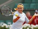 Azarenka revels on shifting sands in Paris