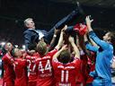 Cup final victory hands Bayern historic treble
