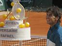 Birthday boy Nadal reaches last eight at Roland Garros