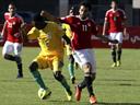 Salah hat trick keeps up Egypt streak
