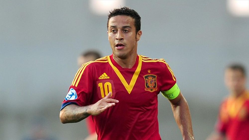 Thiago Alcantara of Spain (PA Photos)