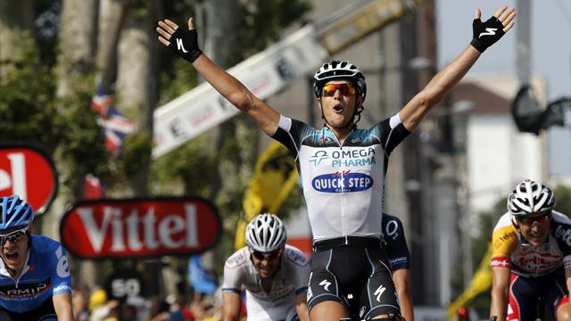 Trentin ends Italy's wait with stage 14 win
