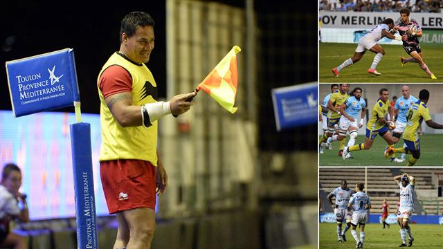 Un jour, cinq images: Masoe improvisé arbitre de touche, Hume retrouve l'Usap