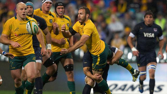 Service minimum pour les Wallabies contre les Pumas
