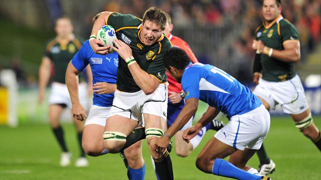 Botha rappelé avec les Springboks