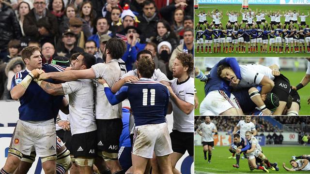 Un jour, cinq images: Les Bleus n'ont pas reculé...