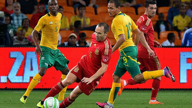 FIFA confirms South Africa's friendly win over Spain
