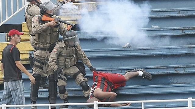 FIFA pledge no repeat of Brazil fan violence