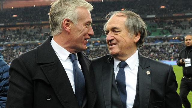 Deschamps : « Très content que mon président soit réélu »