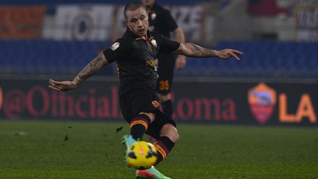 Garcia praises Nainggolan after thumping Genoa