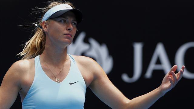 Cibulkova shocks Sharapova, Halep overcomes Jankovic