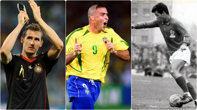 Les 10 meilleurs buteurs de l’histoire de la Coupe du monde