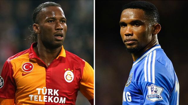 Drogba-Eto'o, les rois d'Afrique se donnent rendez-vous à Istanbul