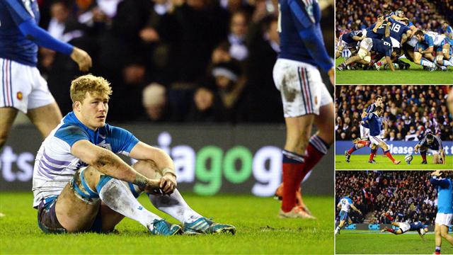 Un match, cinq images: Doussain réduit Murrayfield au silence