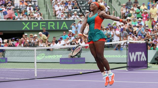 Serena Williams en Floride comme chez elle