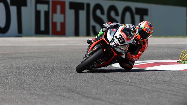 Melandri le plus rapide lors des premières qualifications
