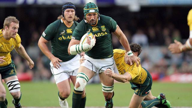 Matfield va entrer dans l'histoire des Springboks