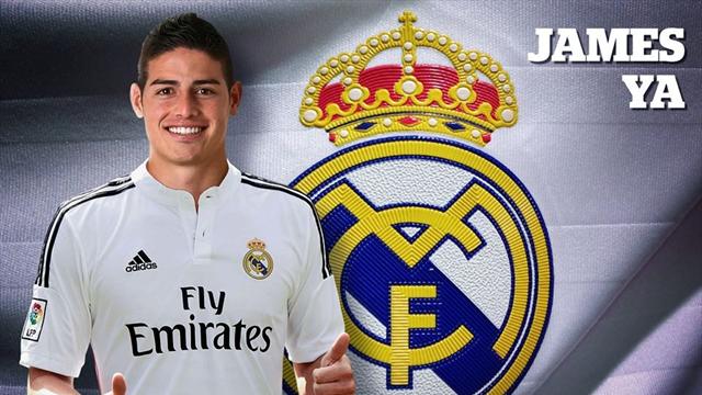 James Rodriguez, la dernière folie du Real Madrid à 80 millions d'euros