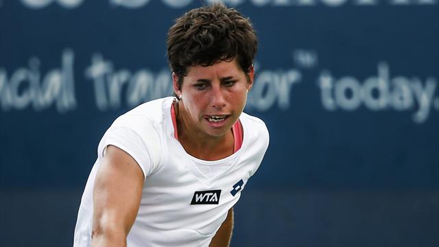 Carla Suárez cae en primera ronda del WTA Toronto