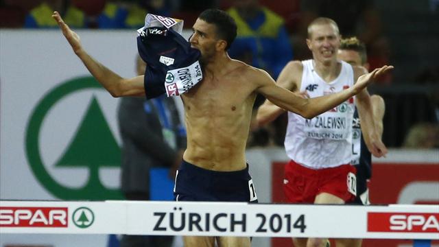 Steeplechase winner disqualified for shirtless celebration