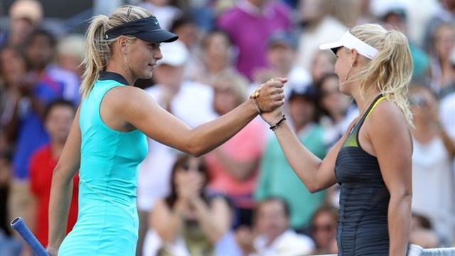 Wozniacki'den Sharapova'ya yaylım ateşi