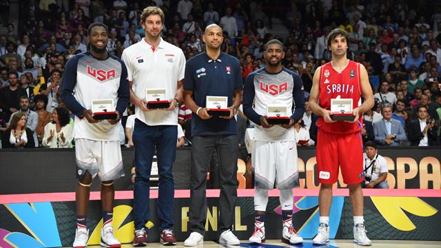 Fantastique lors des deux derniers matches, Batum est dans le cinq majeur du Mondial