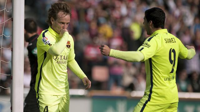 Le Barça n'a pas été brillant mais repasse la marche avant Le Barça n'a pas été brillant mais repasse la marche avant