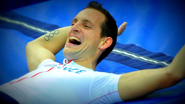 De l'or pour le principe et un petit 6,04m pour le plaisir, Lavillenie est un monstre