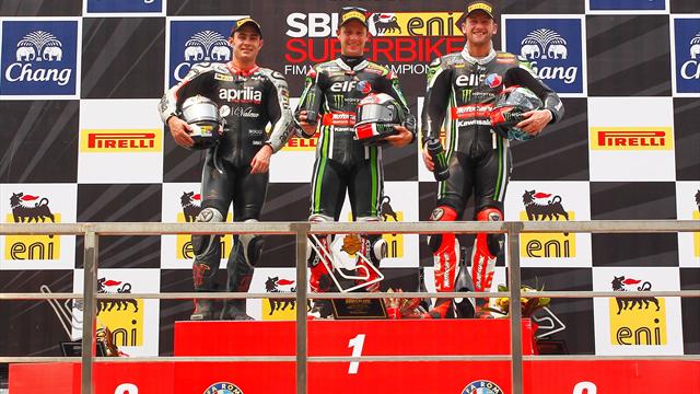 Superbike : Rea remporte les deux courses en Thailande et prend la tête du championnat du monde