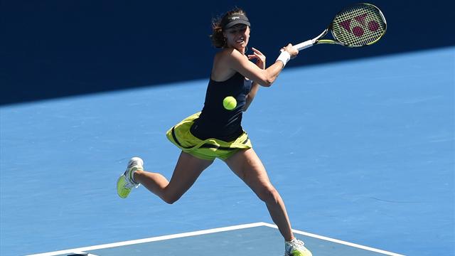 Returning Martina Hingis loses Fed Cup tie after courageous effort