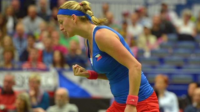 Holders Czech Republic beat France to reach Fed Cup final