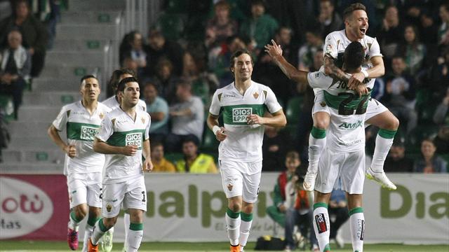 Locura de goles en el Elche-Nástic