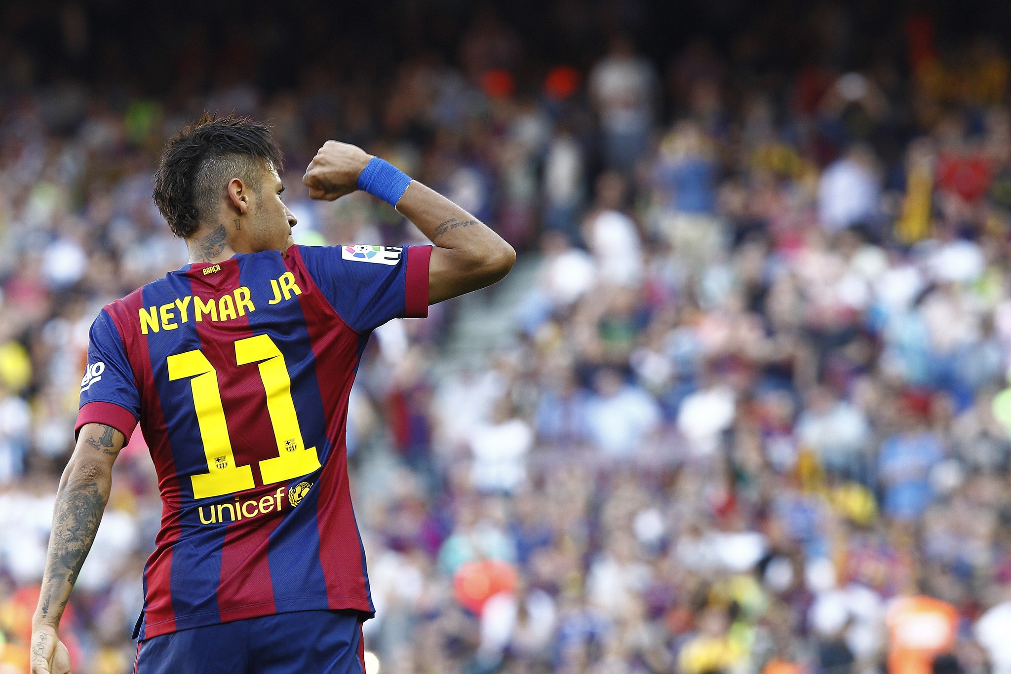 Neymar a ouvert le score face à la Real Sociedad