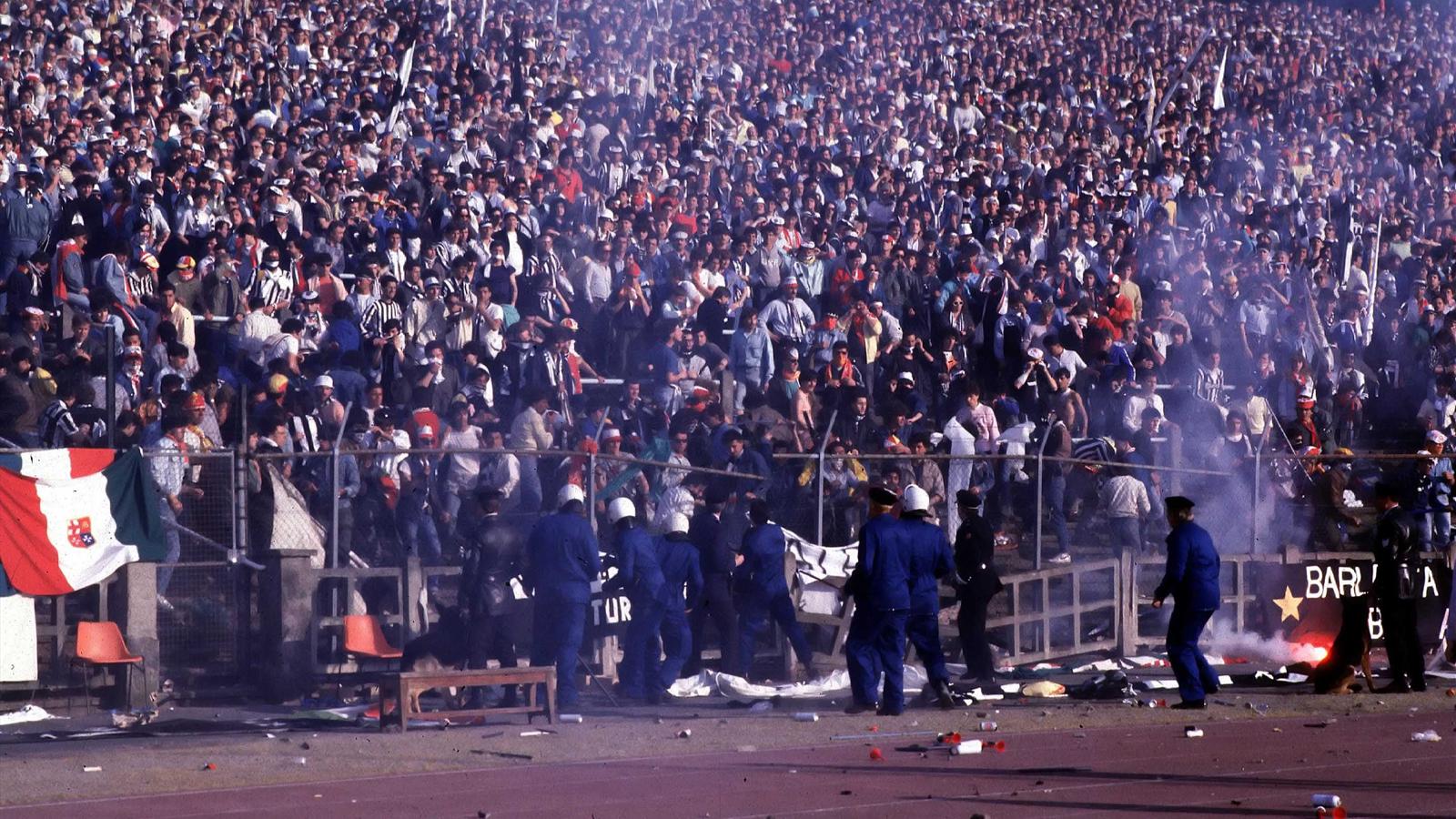 Les images de la tragédie du Heysel - Eurosport Les images de la tragédie du Heysel - Eurosport